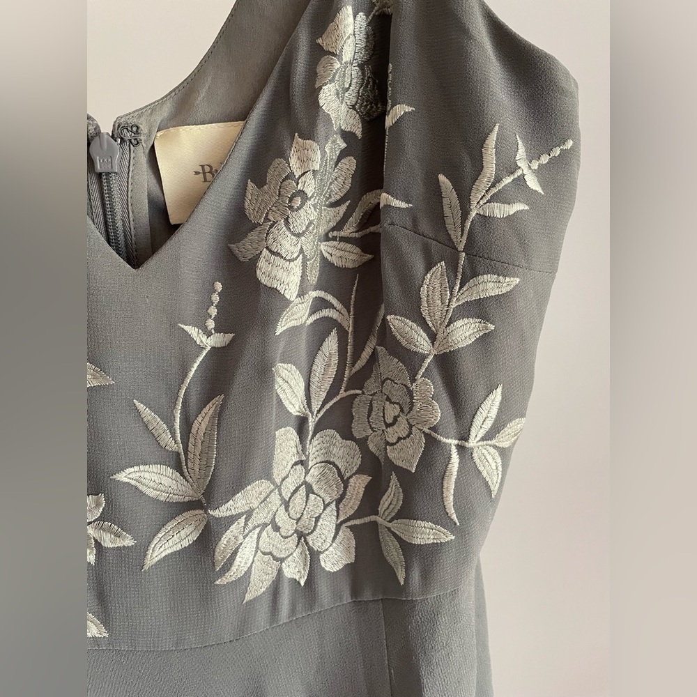 Dark Grey Bridesmaid Dress